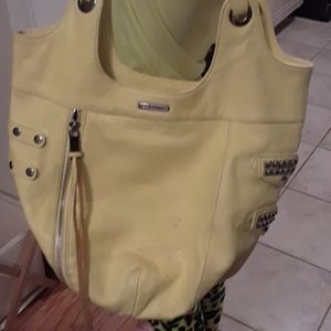 Rebecca Minkoff Neon Yellow hand bag